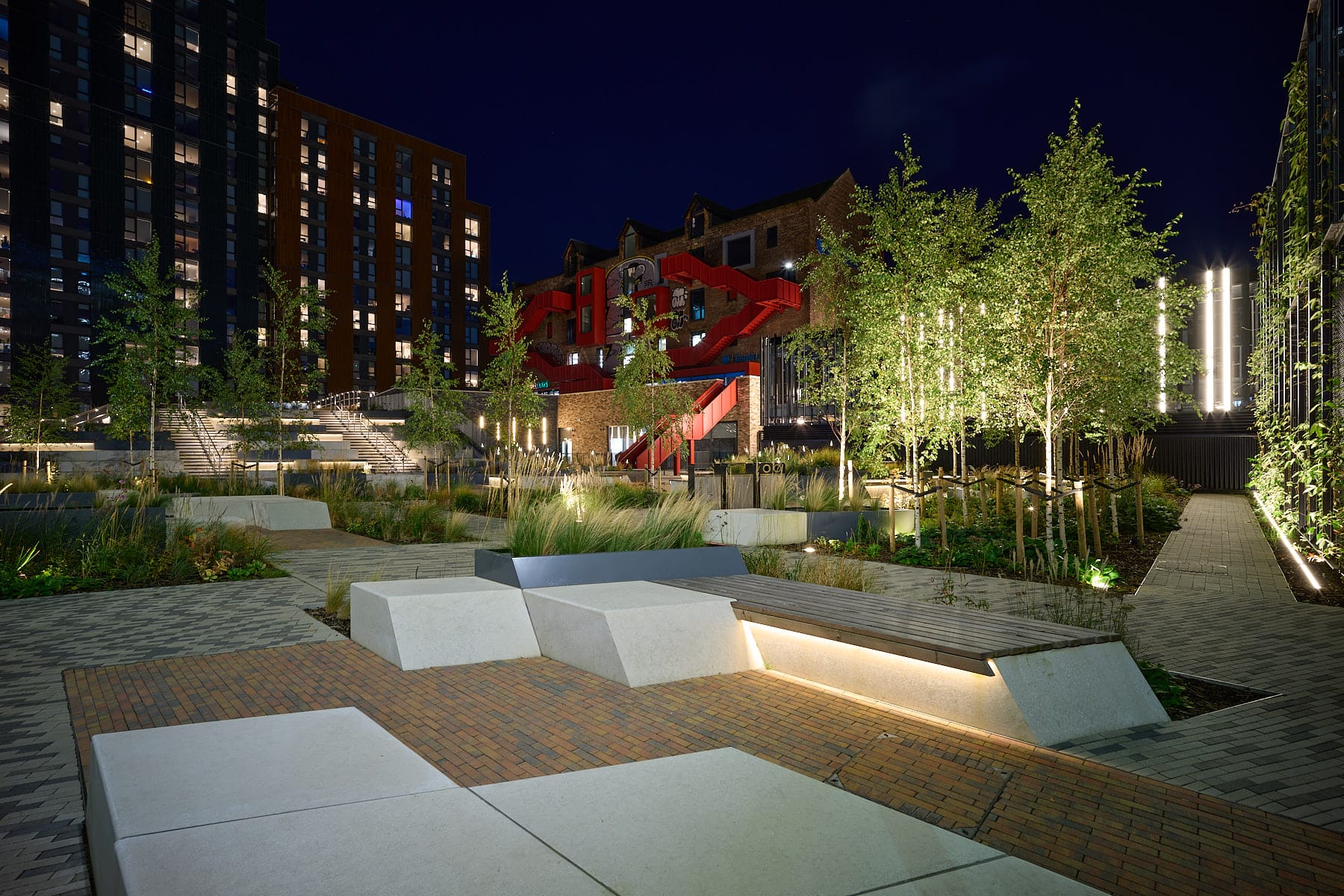 Project Dragonfly Landscaping night